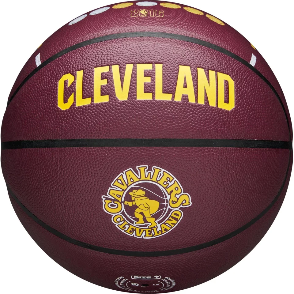 Essential Travel Cleveland Cavaliers Unsigned Wilson NBA City Edition Collector's Basketball
