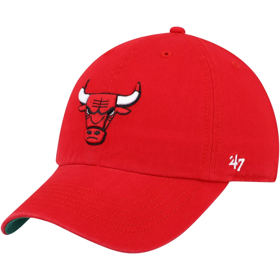 Dining Men's '47 Red Chicago Bulls Franchise Fitted Hat