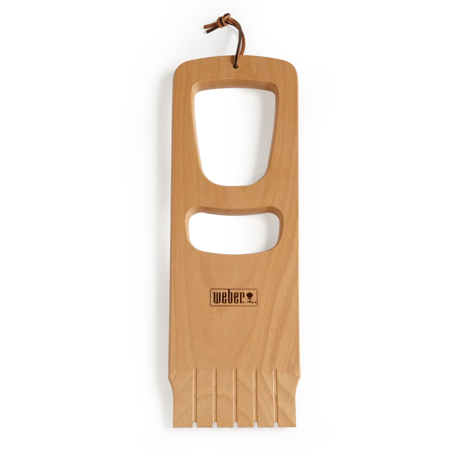 Upgraded Weber Wood Grill Grate Scraper