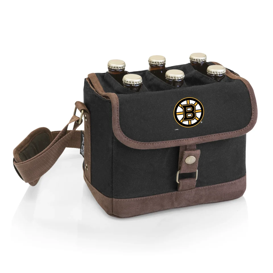 Ultimate Boston Bruins 6-Bottle Cooler Tote with Opener