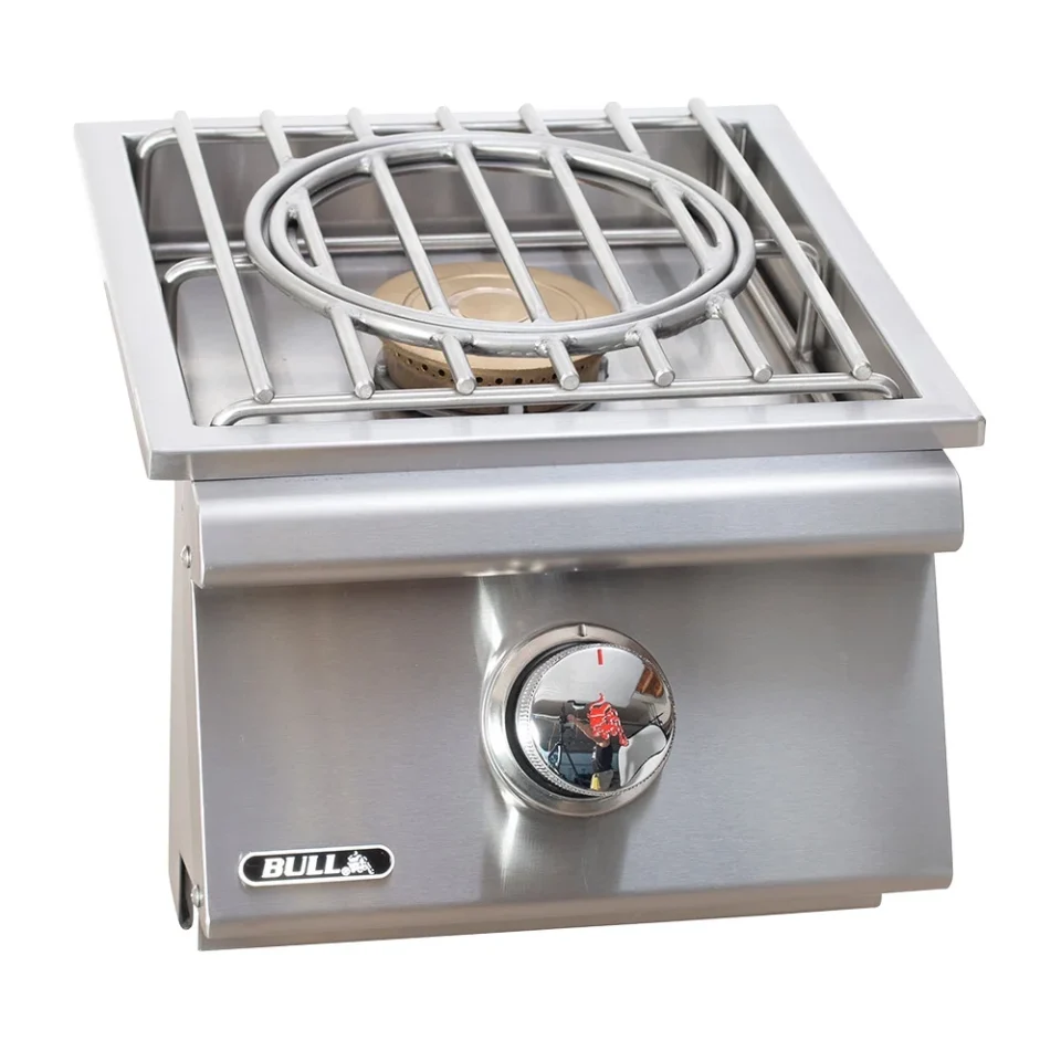 Bamboo Bull Slide-In Pro Single Side Burner, Propane