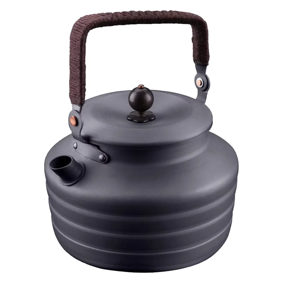 Office Space-Saving Gecheer 1.3L Camping Water Kettle Portable Tea Kettle Perfect for Hiking and Picnic