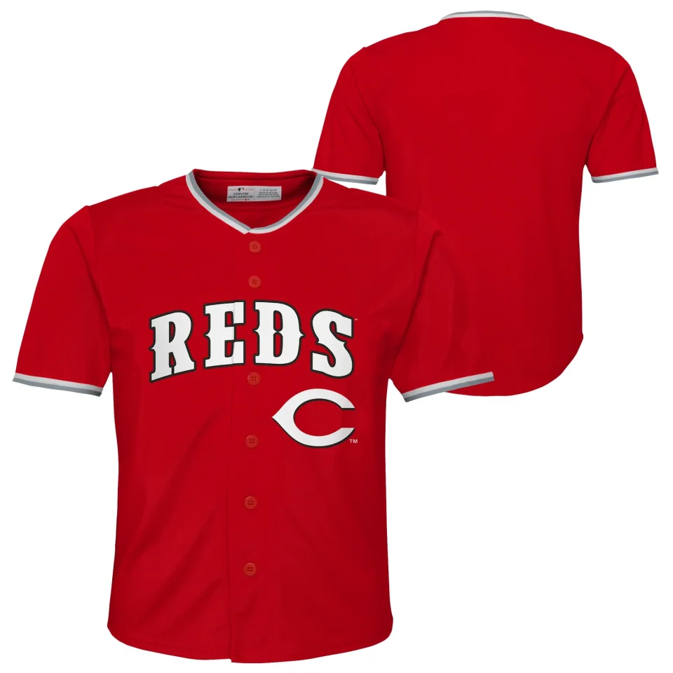 Prime Durable Cincinnati Reds MLB Boys Team Jersey